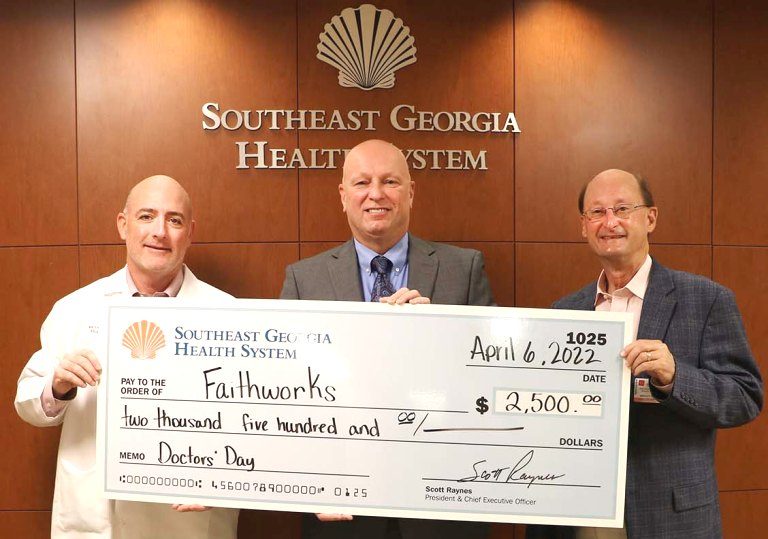 Southeast Georgia Health System Celebrates National Doctors’ Day with Charitable Donations